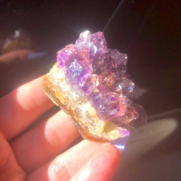 Amethyst Crystal Geode, Raw Amethyst, Crystal Cluster - Picture 1 of 10